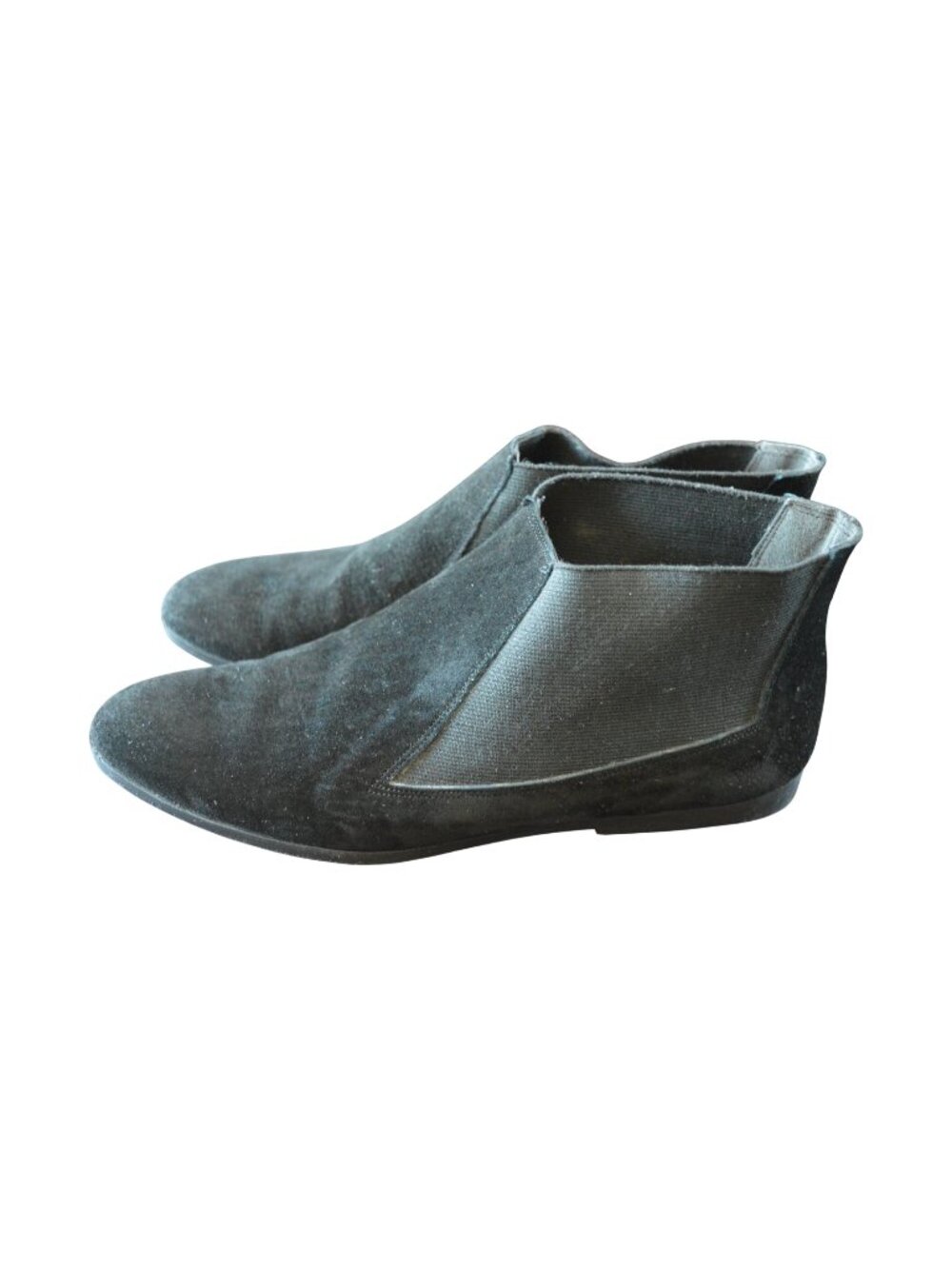 Vintage Calvin Klein Classic Black Chelsea Ankle Boots Women Size 6.5 Estimated